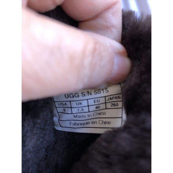 UGG Australia Chocolate Brown Classic Tall Boots Size 9 EUC - Picture 6 of 9